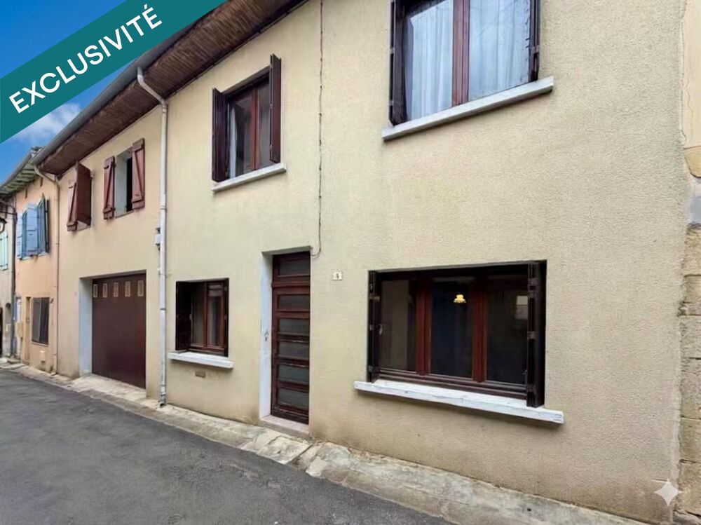 MAISON DE VILLE AVEC GRAND GARAGE ET TERRASE INTERIEURE