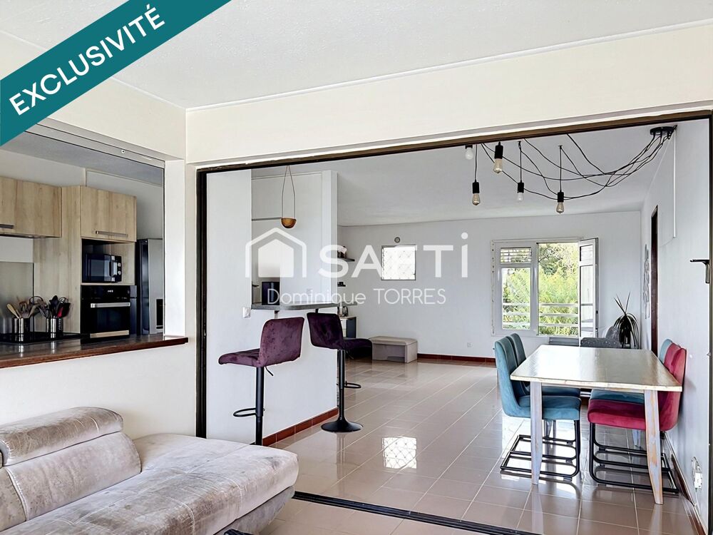 Vente Appartement Fort-De-France :  Appartement 4 pièces – 110 m² – Vue mer dégagée Fort-de-france