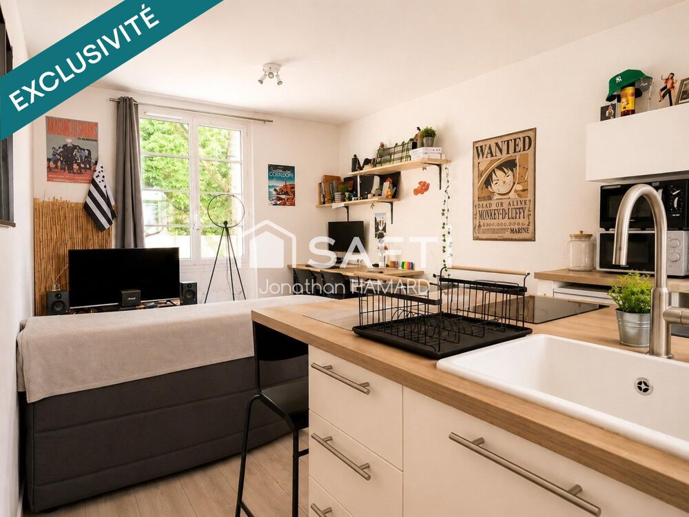 Vente Appartement Île de Nantes – Superbe T2 lumineux esprit loft avec balcon Nantes