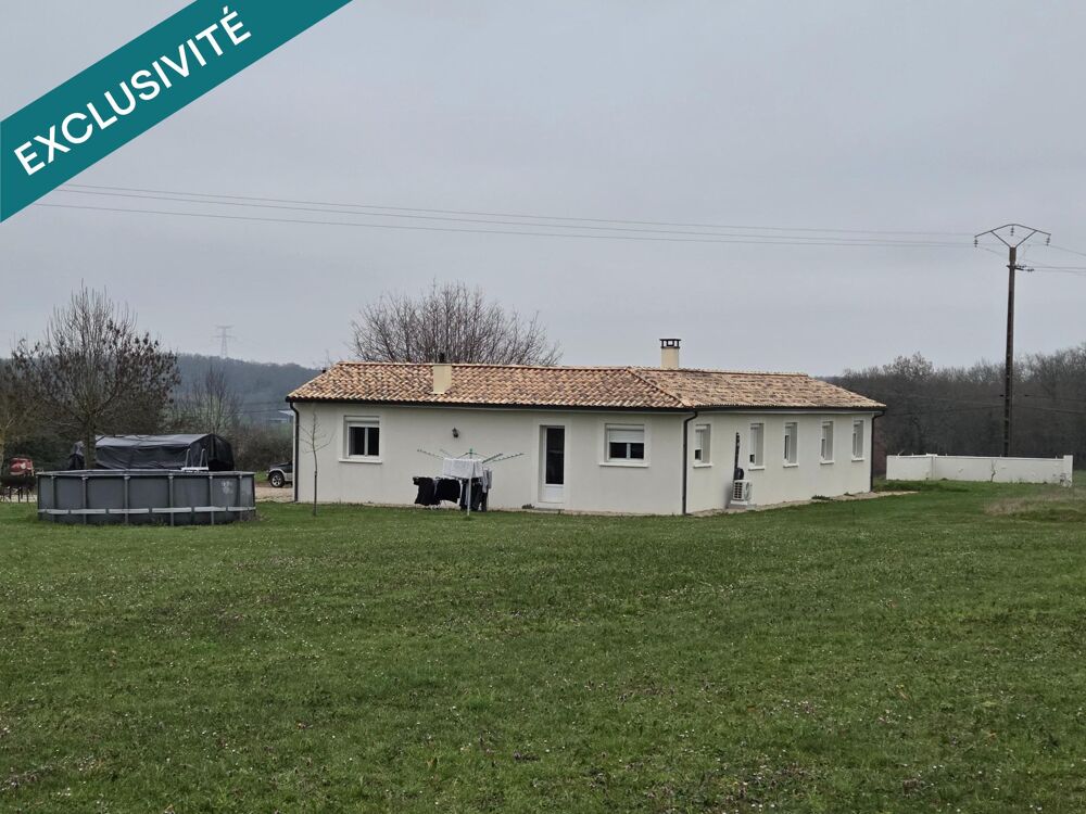 Vente Maison Maison contemporaine T5 récente de 2021 à Nastringues ,  Terrain de 2209 m² Nastringues