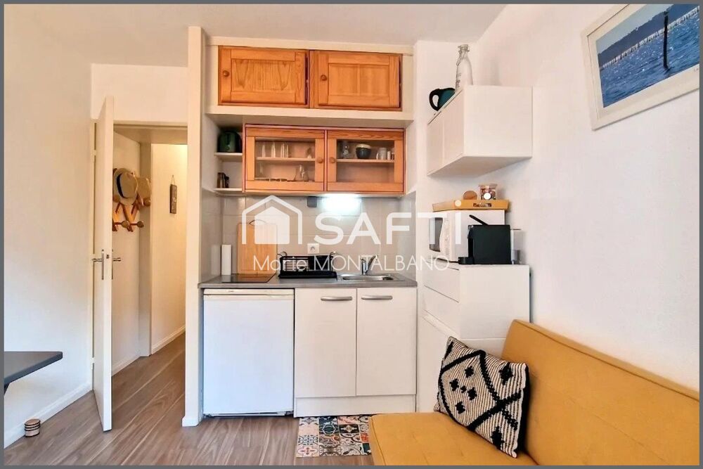 Vente Appartement Studio avec Terrasse et parking, en 1ère ligne Arcachon
