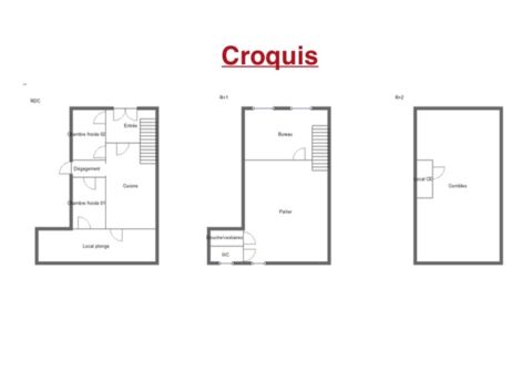   Immeuble Avec Local Commercial en rez-de-chaussée 