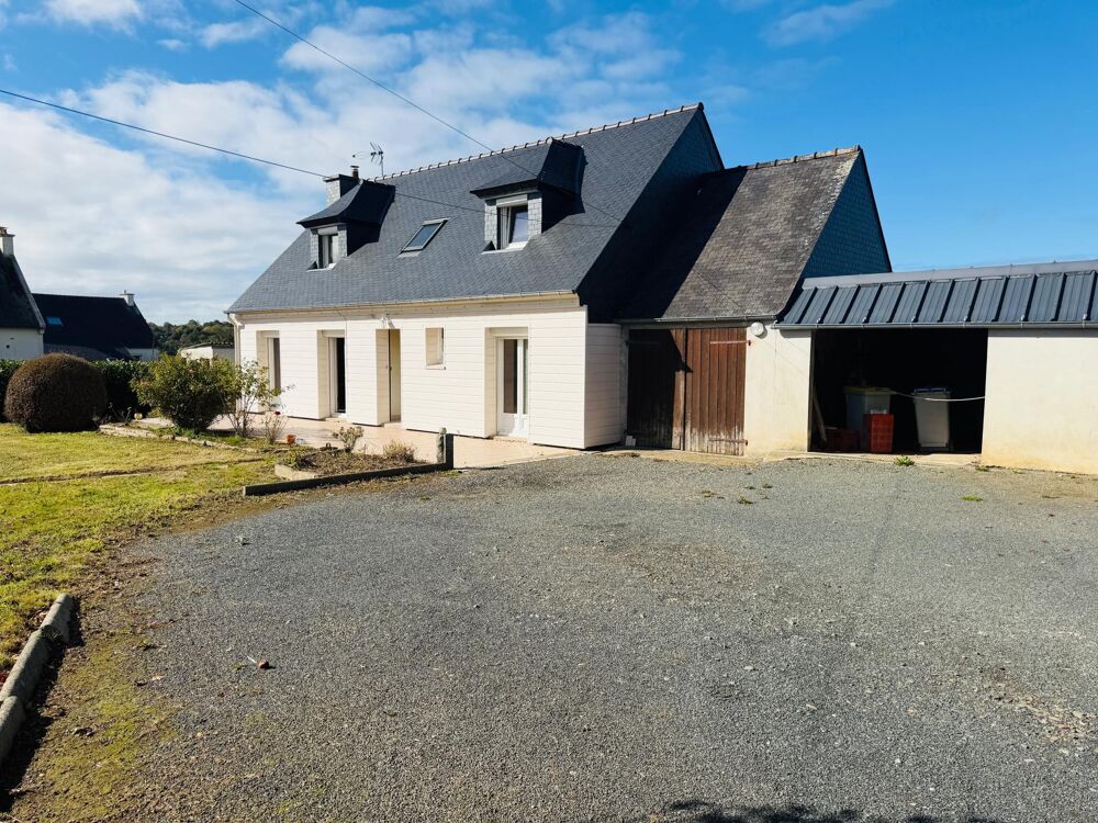 Vente Maison Maison 110 m² avec grand terrain constructible (division possible) – Aux portes de Lannion Ploubezre