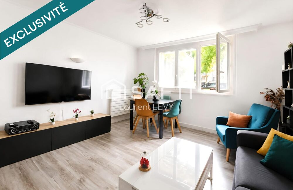 3p, parfait état, 2 grandes chambres, box, cave