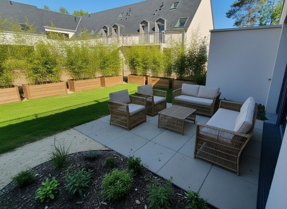 APPARTEMENT NEUF -2 CHAMBRES - JARDIN