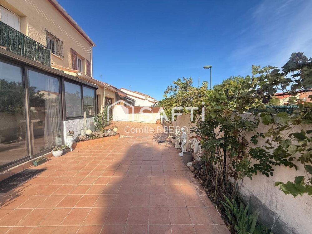Vente Maison SAINT LAURENT DE LA SALANQUE,MAISON 180M2, 2 GARAGES,JARDIN Saint-laurent-de-la-salanque