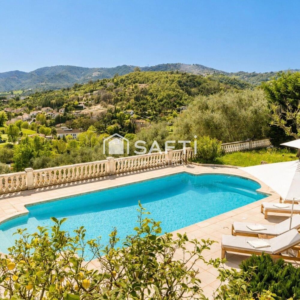 ELEGANCE PROVENCALE - VILLA de 203m2 avec PISCINE, GARAGE & VUE PANORAMIQUE