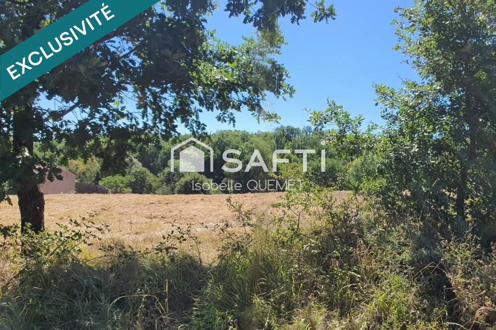 Vente Terrain Terrain constructible de 1098 m² avec vue dégagée, borné, hors lotissement, proche commodités Montesquieu-volvestre