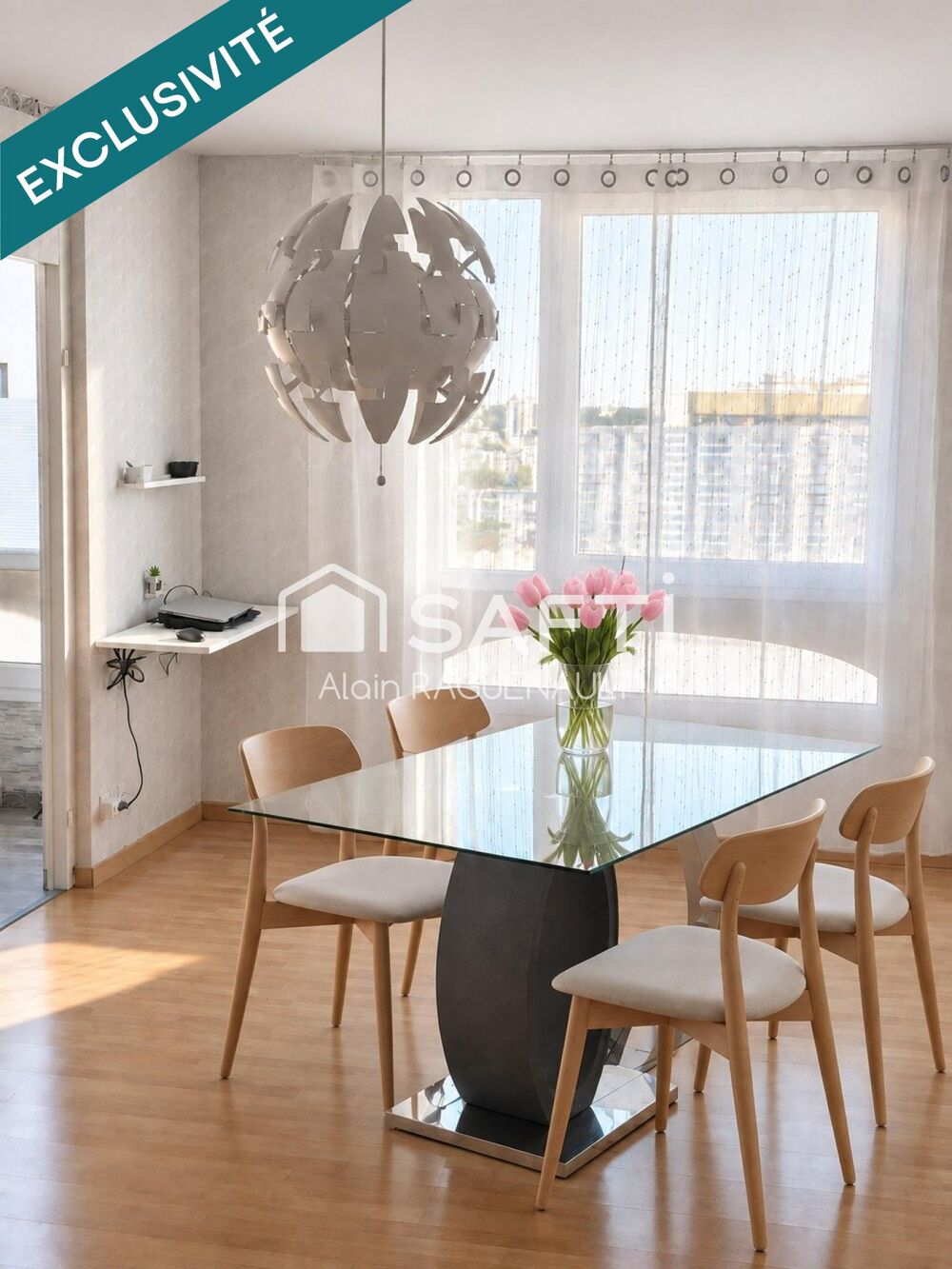 Vente Appartement APPARTEMENT - T5 - ( 4 chambres ) - au DERNIER ETAGE avec VUE PANORAMIQUE Lyon 8