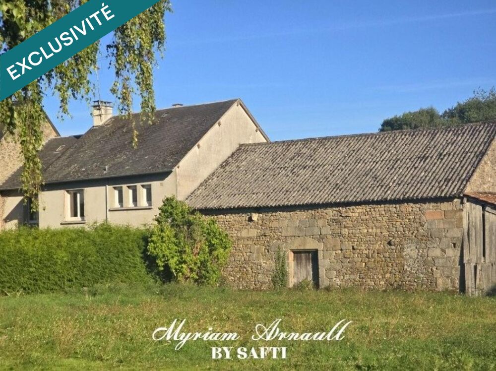 Maison 3 chambres, Grange Carport sur terrain de 1744 m²