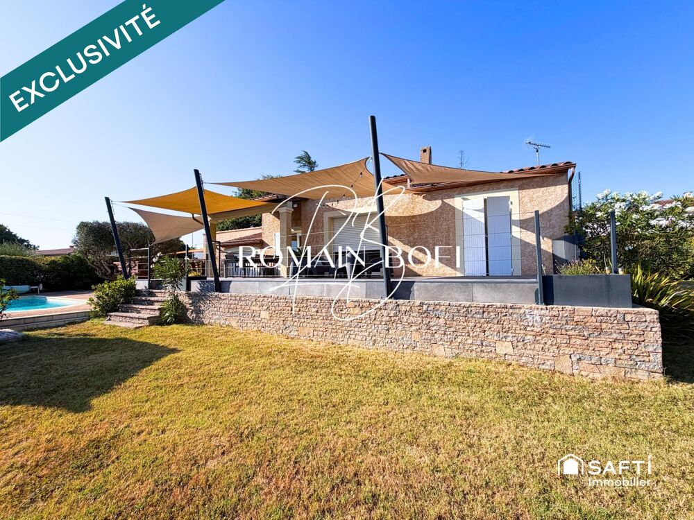 Maison 5 pièces de 146m2 sur 1000m2 de terrain avec piscine