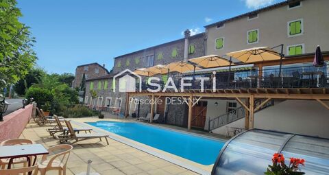 H&ocirc;tel de charme restaurant 2** , avec piscine. 875000 07270 Lamastre