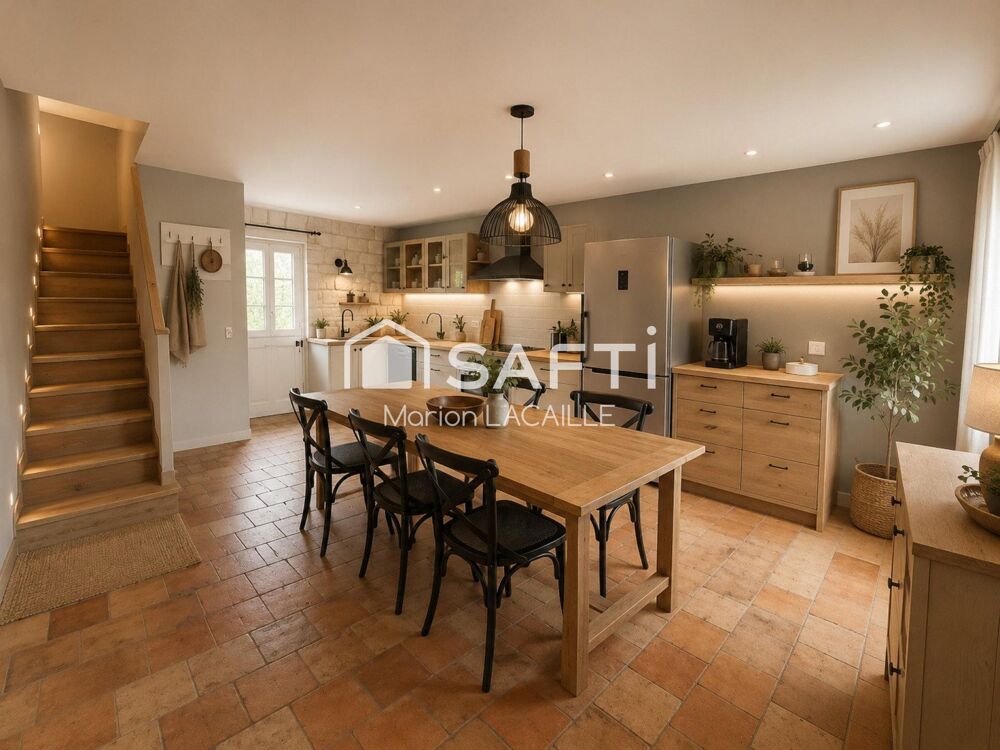 Vente Maison Authentique maison en pierre de 153 m² au fort potentiel à Beauronne Beauronne