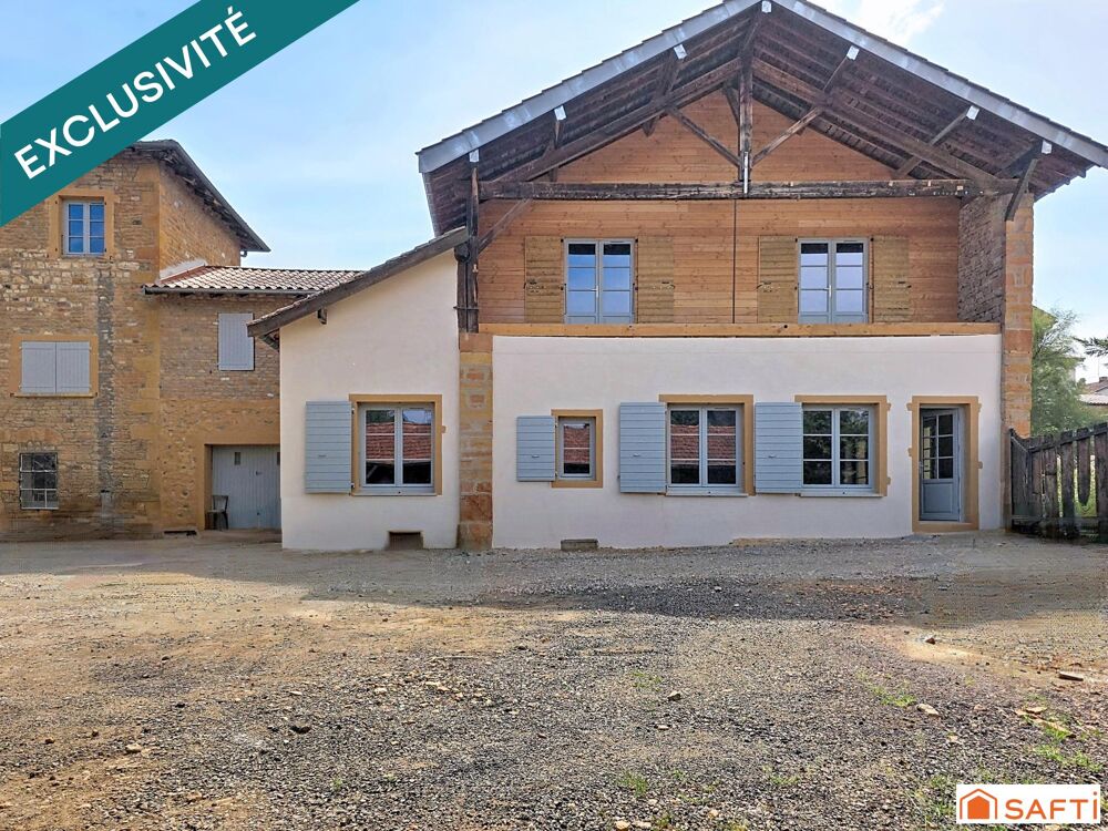 Vente Maison ALIX – Grange en pierre à réhabiliter – 190 m² avec jardin Alix