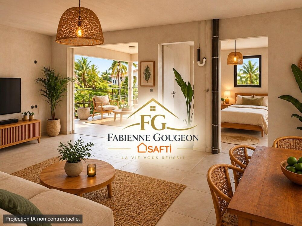 Vente Appartement Appt T2 de 45 m² dans la résidence sécurisée Les terrasses du Marin Le marin