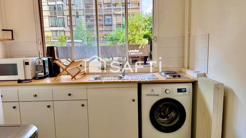 Vente Appartement Studio complètement rénové dans une résidene avec ascenseur, place de parking couverte et cave de 15m2! Boulogne-billancourt