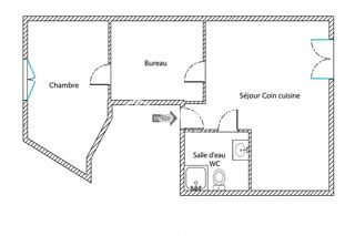  Appartement à vendre 2 pièces 36 m²
