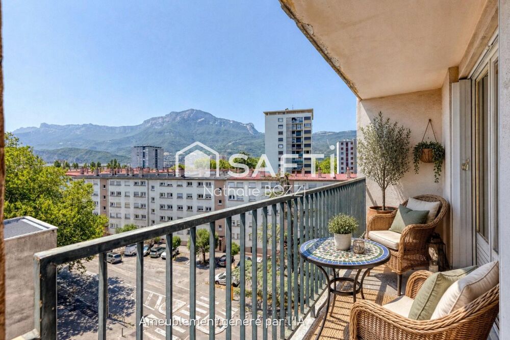 T3 de 61 m2 à Grenoble - Secteur Alliés