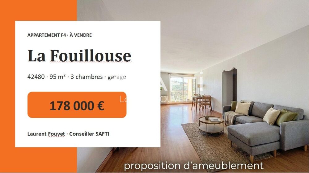 Vente Appartement Balcon avec une vue dégagée, , parc au pied de l'immeuble et garage ! La fouillouse