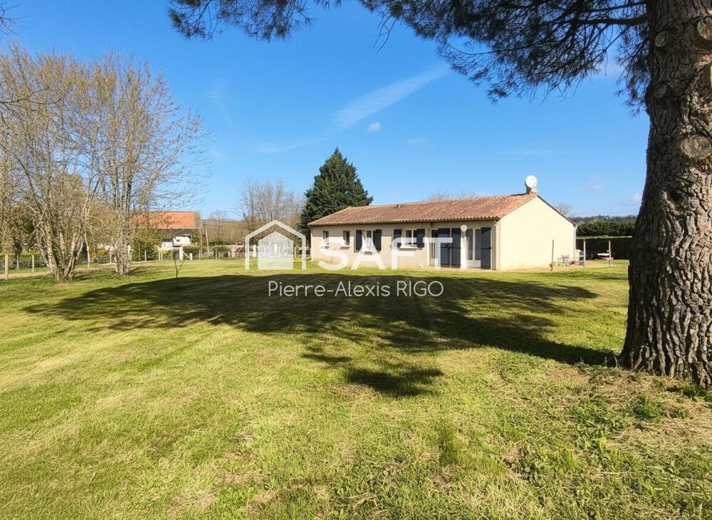 Plain-pied 89m², terrain 4150m², hangar 70m²