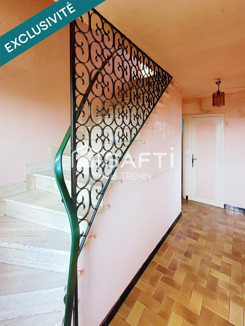 Vente Maison Maison 98 m² – Sous-sol complet – Terrain clos 1021 m² – Radenac (bourg) Radenac
