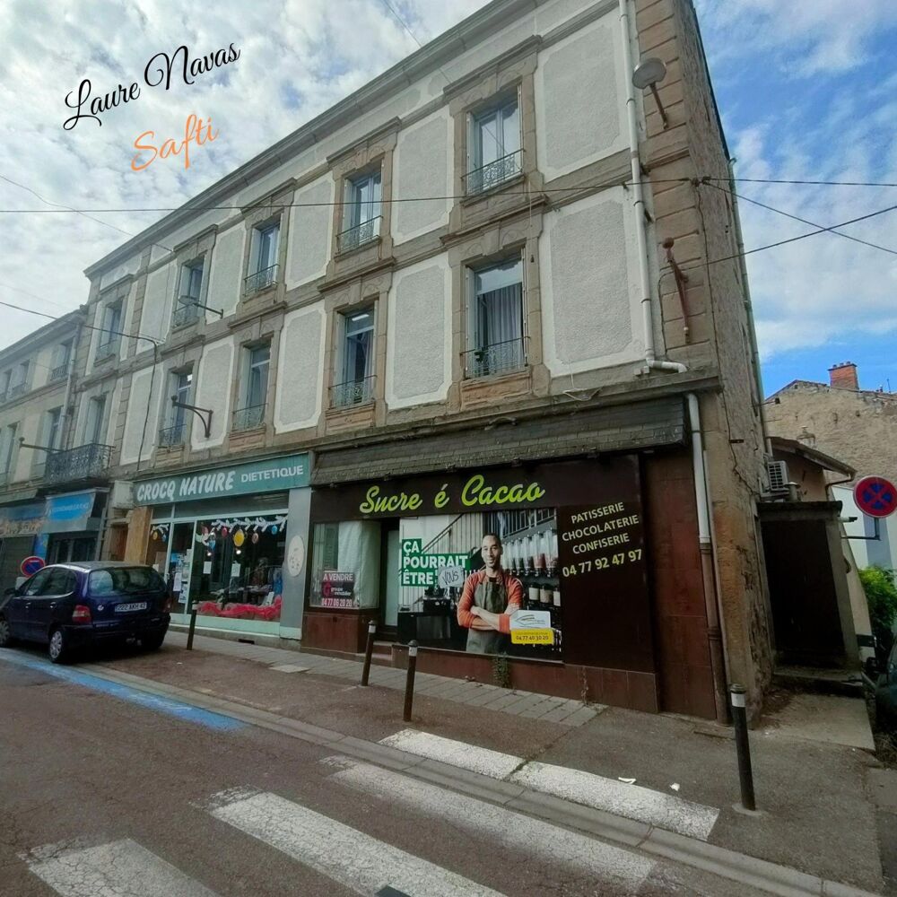 Appartement de type F3 avec cuisine équipée récente avec local commercial au RDC. Pouvant être dissocié offrant la possibilité d