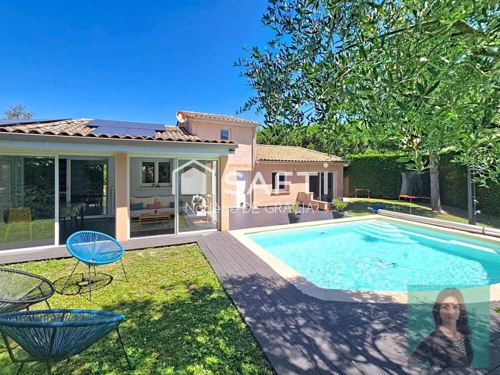 Vente Maison Superbe Maison T5 + bureau avec piscine + potentiel d'extension 40m2 Montgiscard