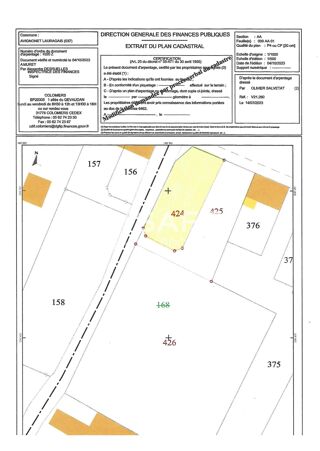  Terrain � vendre 500 m�
