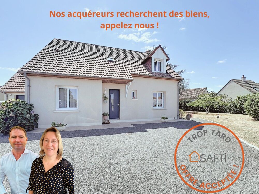 Maison familiale parfaitement entretenue  129 m² habitables sur un magnifique terrain paysagé de 2 000 m²
