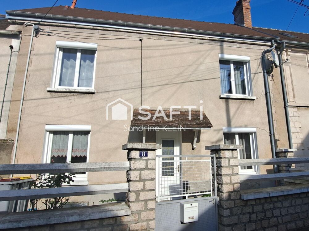 Maison de ville avec garage et jardin, Gare TER à pied
