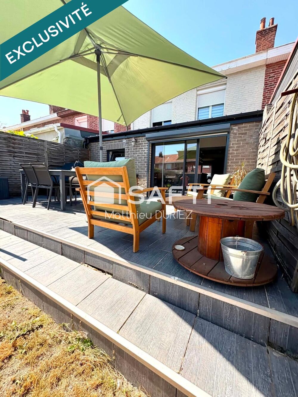Vente Maison MAISON MODERNE 107 M² COUDEKERQUE-BRANCHE JARDIN Coudekerque-branche