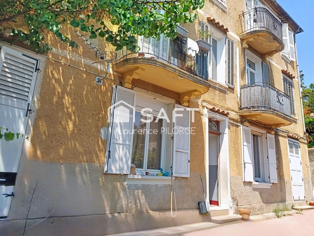 Vente Appartement T3 de charme de 55m² en ville comme à la campagne Toulon