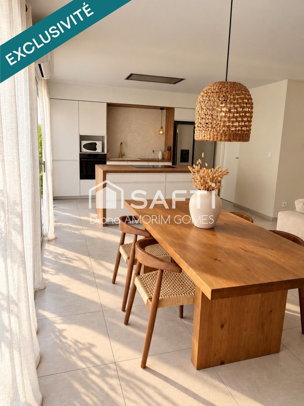 Vente Maison COUP DE COEUR- Une maison pleine de charme et de caractère de 92 m², 3 chambres, piscine et garage. Cubnezais