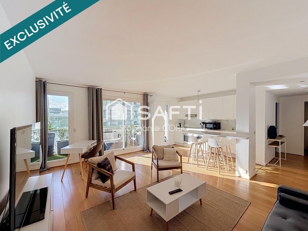 Vente Appartement BOULOGNE PROCHE CENTRE – ÉTAGE ÉLEVÉ – GRANDE TERRASSE – TRÈS LUMINEUX Boulogne-billancourt
