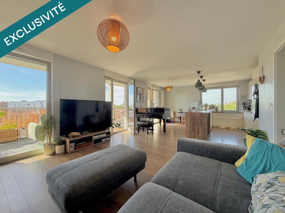 Vente Appartement Magnifique 3P - 77m² - 2017 GRAND BALCON  - GARAGE Strasbourg