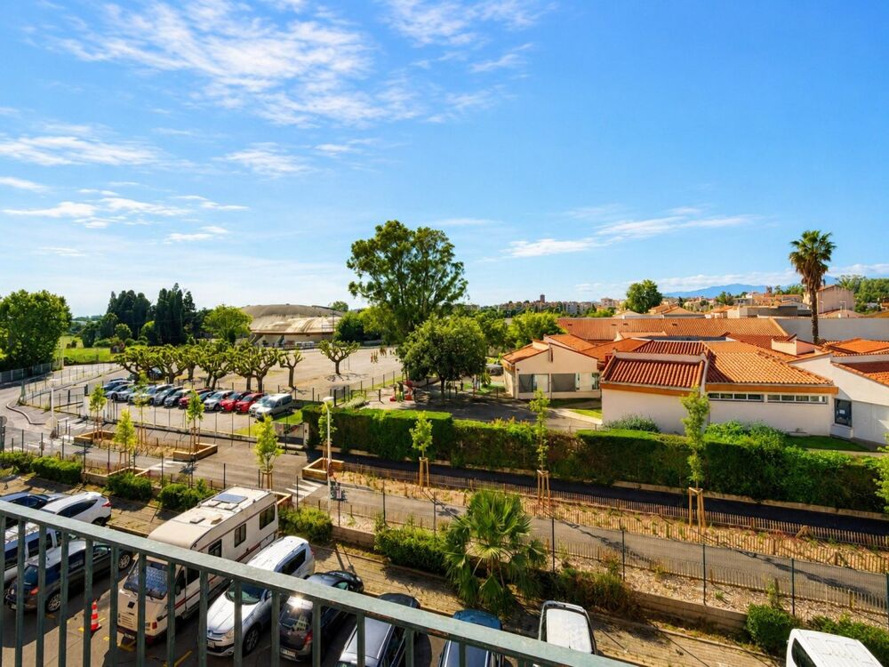 Vente Appartement Grand T3, lumineux, balcon sud, garage et parking Perpignan