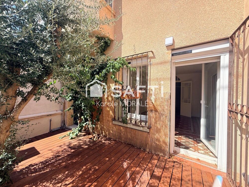 PERPIGNAN, QUARTIER ST JEAN, JOLIE MAISON DE VILLE T6, AVEC GARAGE ET EXTERIEURS