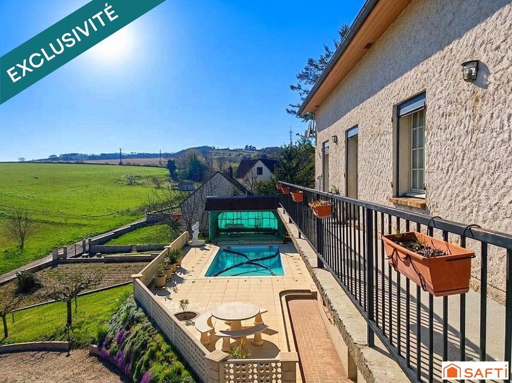 Rare sur Coulanges la Vineuse : Ensemble immobilier avec piscine avec plusieurs investissements locatifs