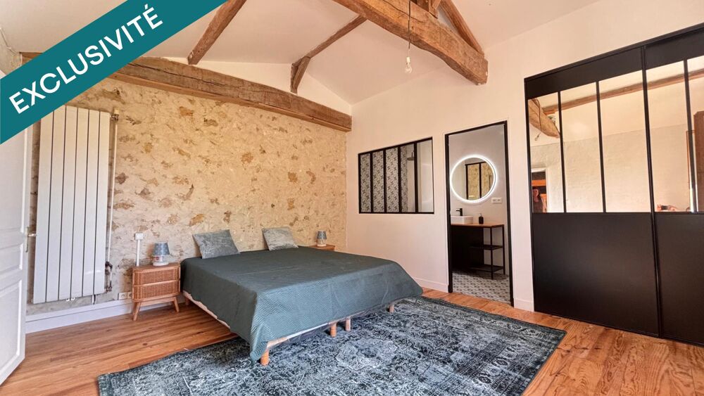 Vente Maison Lot immobilier comprenant une maison 5 chambres + une maison 2 chambres, sur environ 1,1 hectare. Aillas