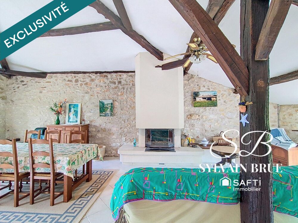 Vente Maison Maison en pierre blanche – Charme, nature et fort potentiel Montpezat-de-quercy