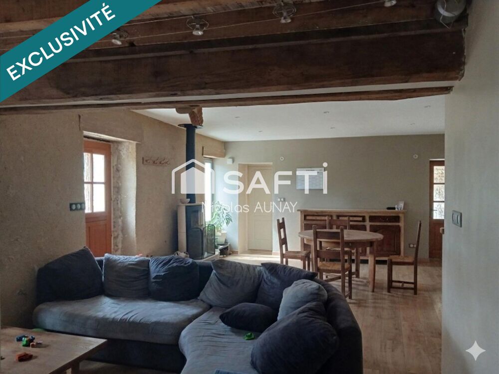 Maison de 78m2 habitable sur un terrain de 4700m2