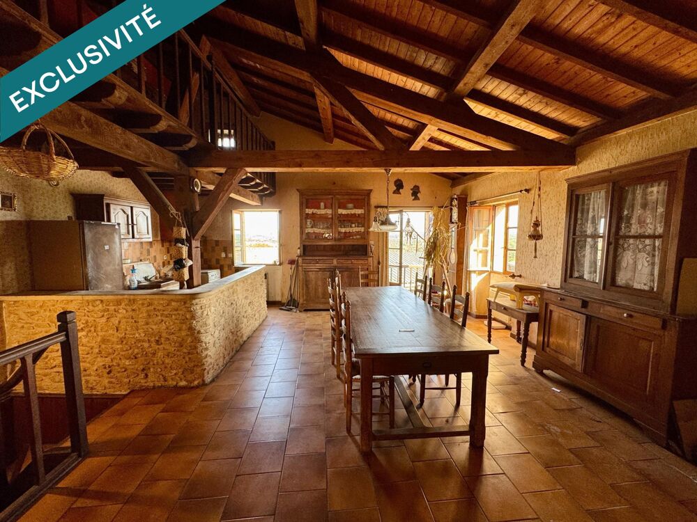 Vente Maison Le charme d'un village, la vue en plus Monsempron-libos