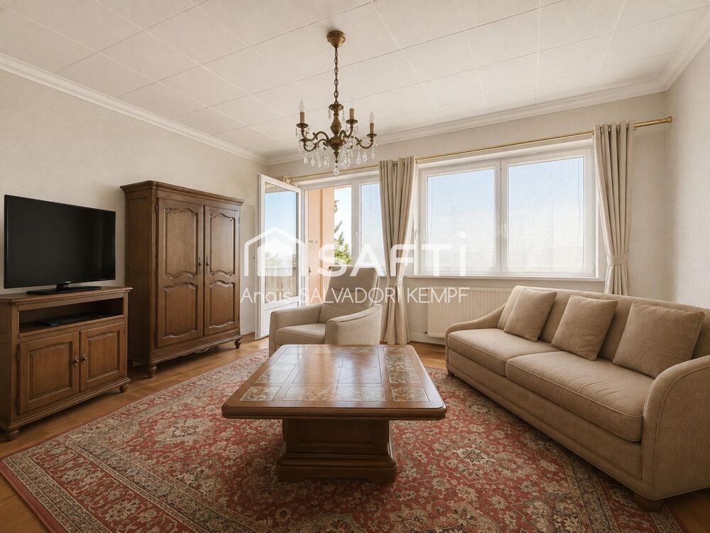 Vente Appartement T4 100m² dernier étage, ascenseur,GARAGE CAVE GRENIER Strasbourg