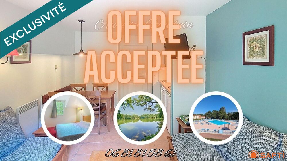 Maison T2 duplex dans résidence de vacances