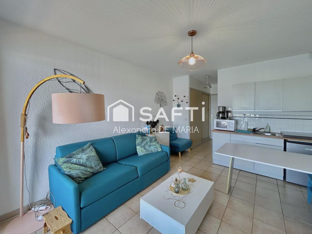 Vente Appartement studio très jolie vue sur l'étang Le barcares