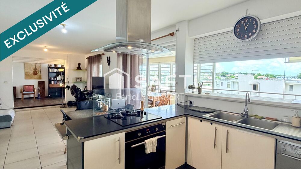 Vente Appartement T4 DERNIER ÉTAGE – TERRASSE 56 M² – VUE MER Schoelcher