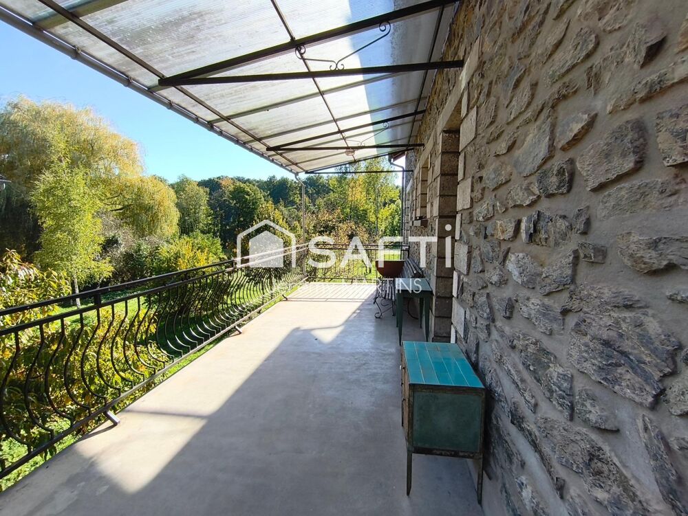 Maison familiale, appartement, jardin et dépendances