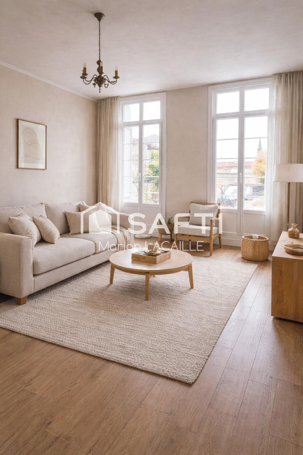 Maison de ville à renover de 140m2 au dessus d'un local de 50m2