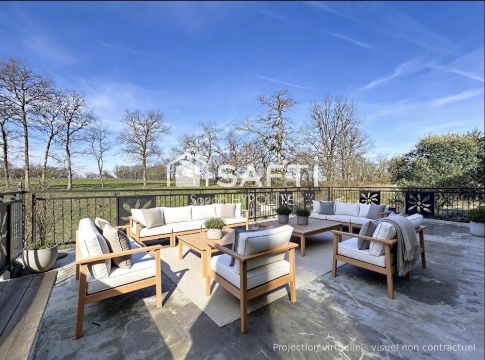 Maison de 152 m2 avec piscine, double garage et dépendance