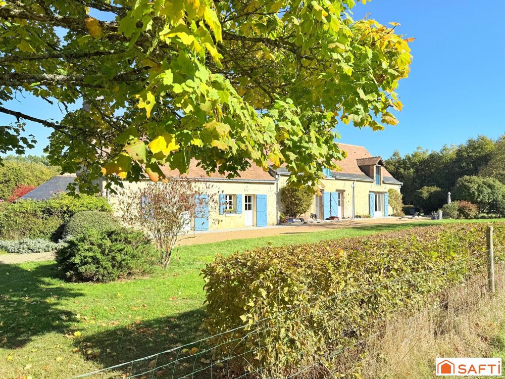Propriété de plus de 21 hectares, forêts et prés, avec une sublime longère et dépendance